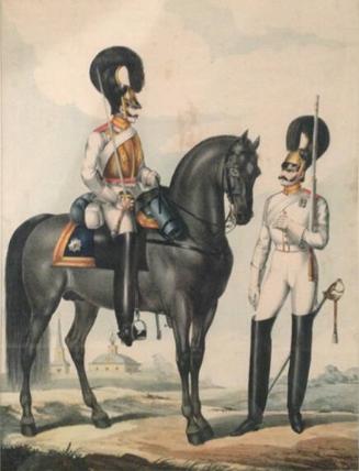 Two officers from the Chevalier Guard