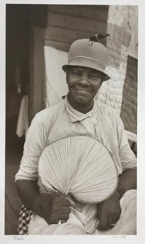 Hat, Fan and Quilts, from 18 Works: The Eudora Welty Portfolio: Mississippi Department of Archives and History and Diogenese Editions