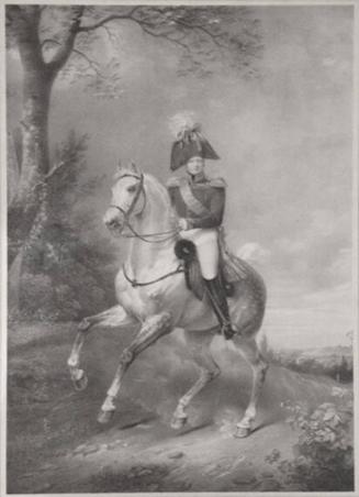 Equestrian portrait of Emperor Alexander I