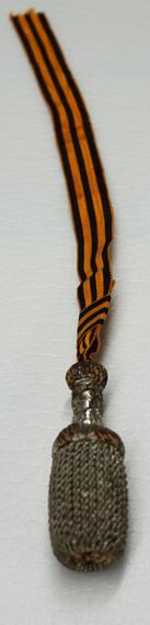 Sword cord with the colors of the Order of Saint George
